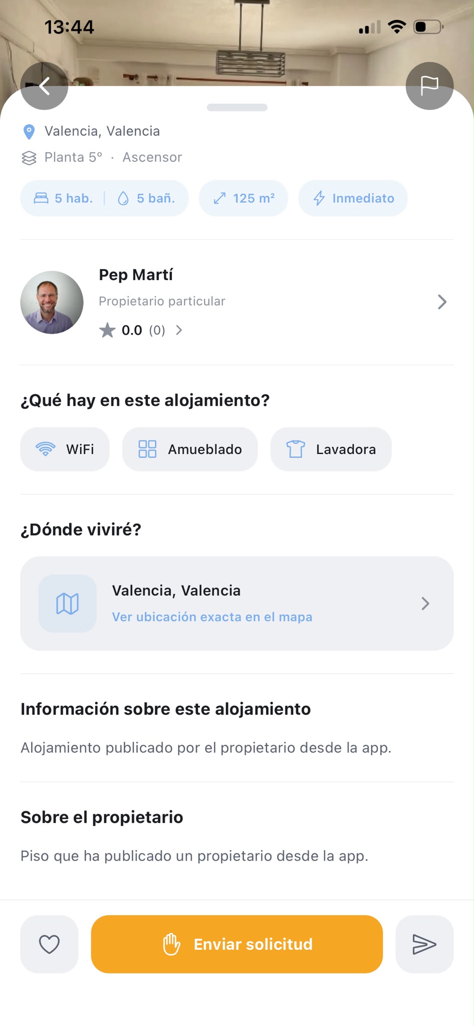 Pantalla de la app doMate
